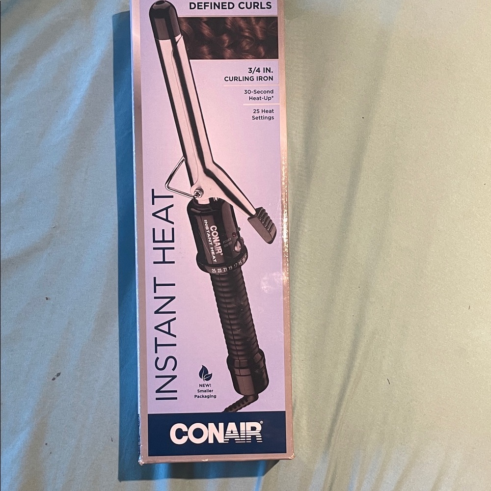 Conair Instant Heat Black 3/4" Curling Iron